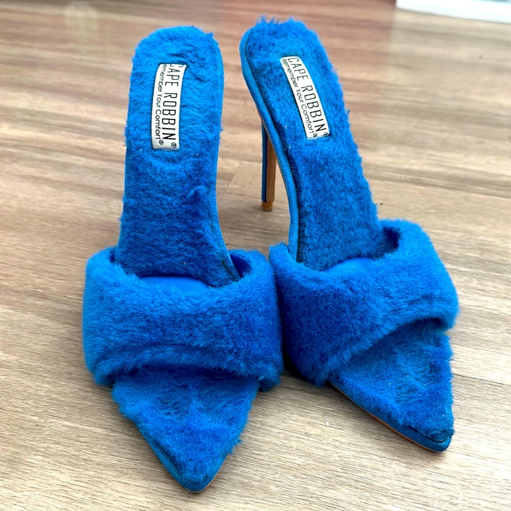 High heel puffy Sandals